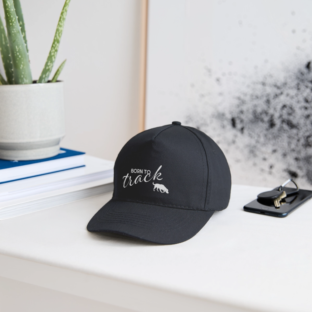 Sniffer ORGANIC Base-Cap „BORN to Track“ UNISEX edition - Graphite
