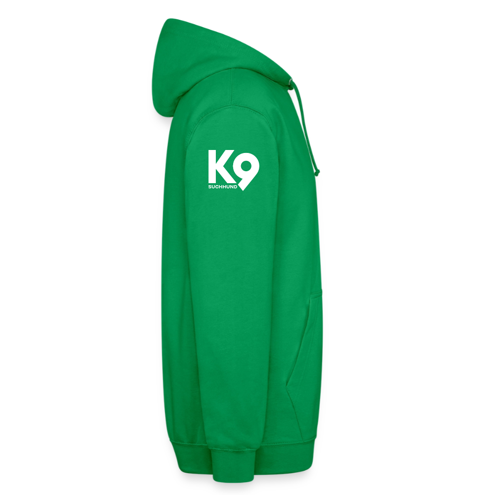 K9 Casual-Hoodie "Suchhund" - Kelly Green