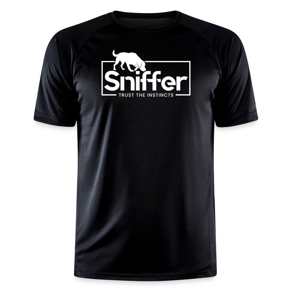 Sniffer Trainings-Shirt "BORN TO TRACK" UNISEX edition - Schwarz