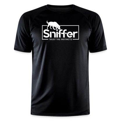 Sniffer Trainings-Shirt "BORN TO TRACK" UNISEX edition - Schwarz