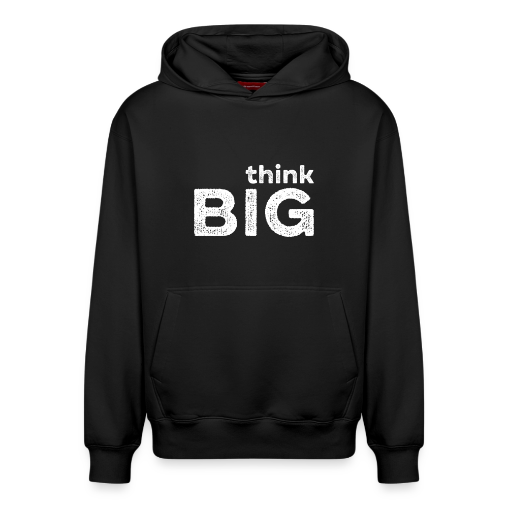 K9 Suchhund Organic-Hoodie „Think BIG“ UNISEX edition - Schwarz