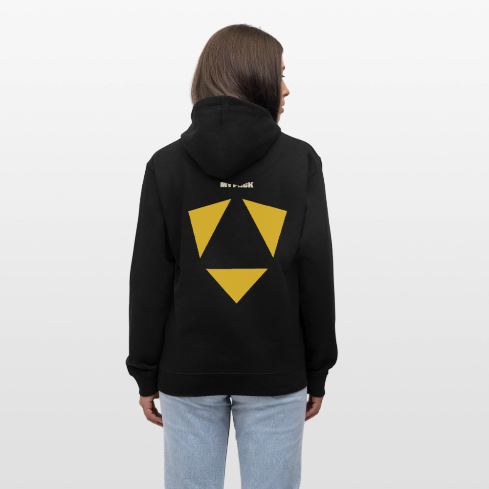 MyPack Bicolor-Hoodie "#this is MY PACK" UNISEX edition - Schwarz/Gold