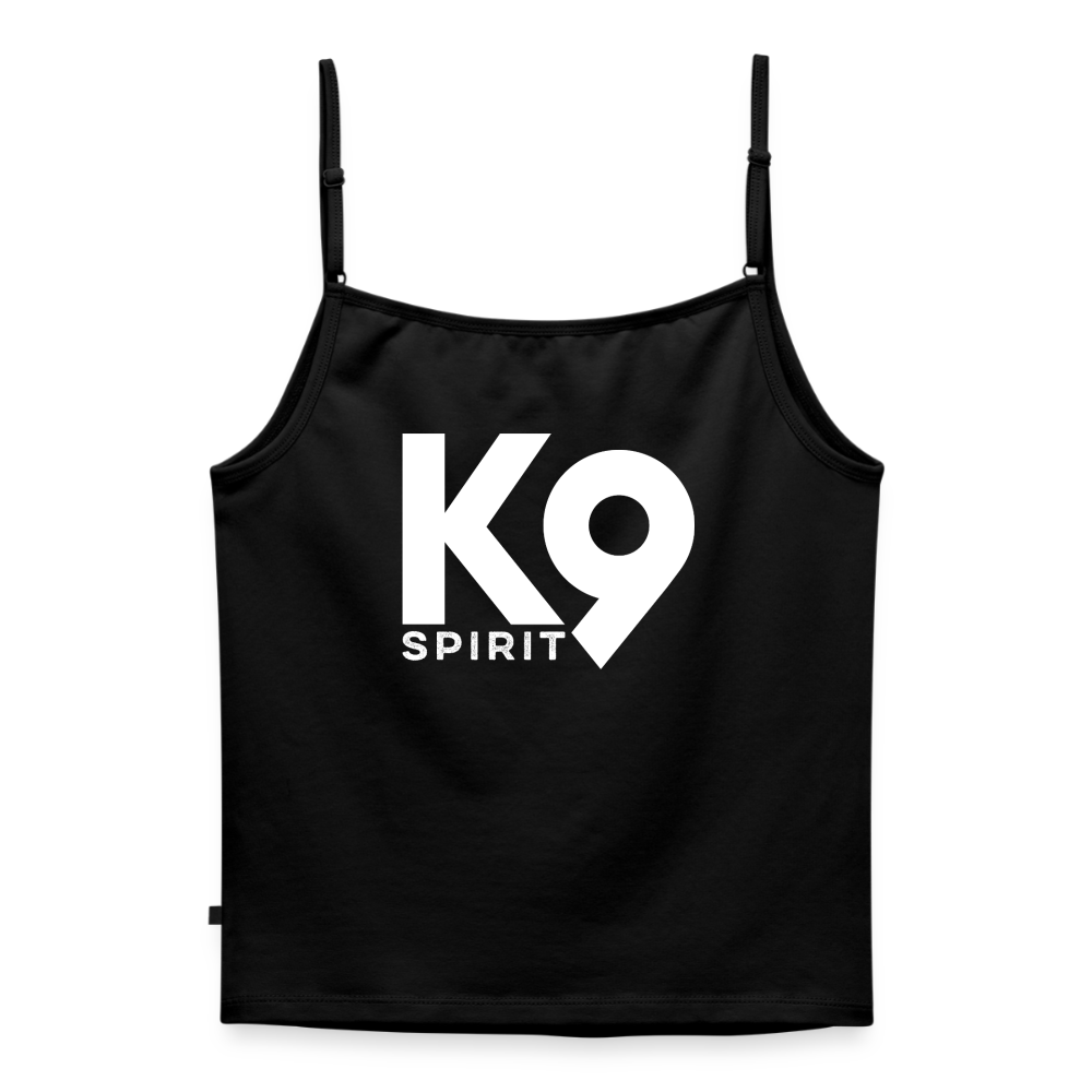 Frauen Spaghetti Tank Top - Schwarz