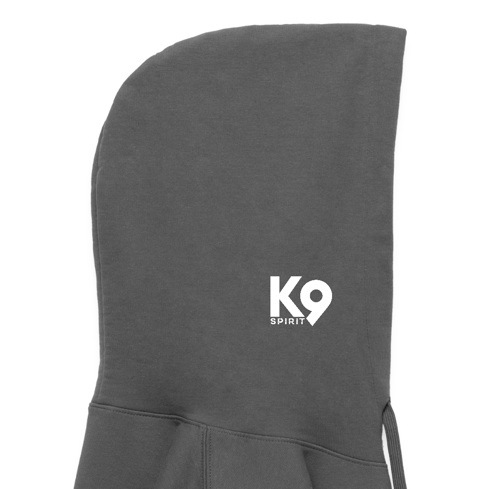 K9 Cozy-Hoodie "on a MISSION TOGETHER" - Dunkelgrau