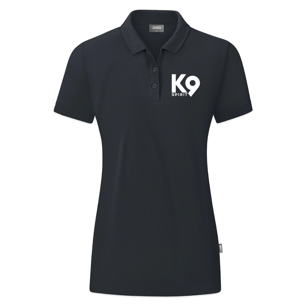 K9 ORGANIC Polo-Shirt "on a MISSION TOGETHER" WOMEN edition - Anthrazit