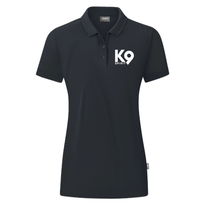 K9 ORGANIC Polo-Shirt "on a MISSION TOGETHER" WOMEN edition - Anthrazit