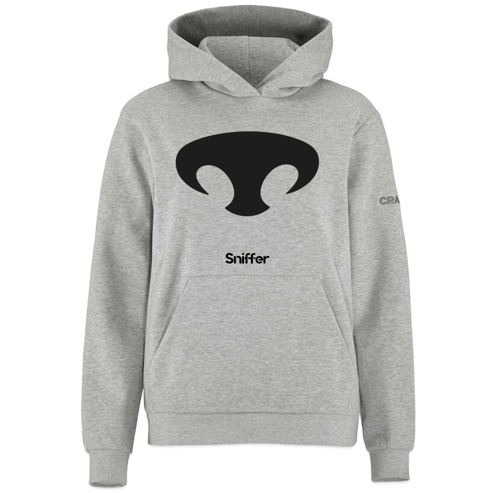 Sniffer DOGHANDLER Craft-Hoodie WOMEN edition - Grau meliert