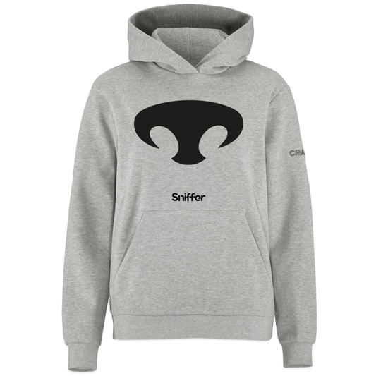 Sniffer DOGHANDLER Craft-Hoodie WOMEN edition - Grau meliert