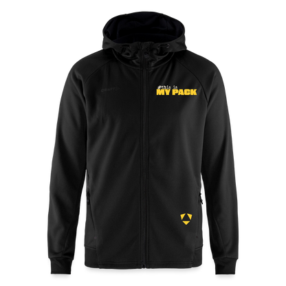 MyPack Craft-Sweatjacke "#this is MY PACK" MEN edition - Schwarz