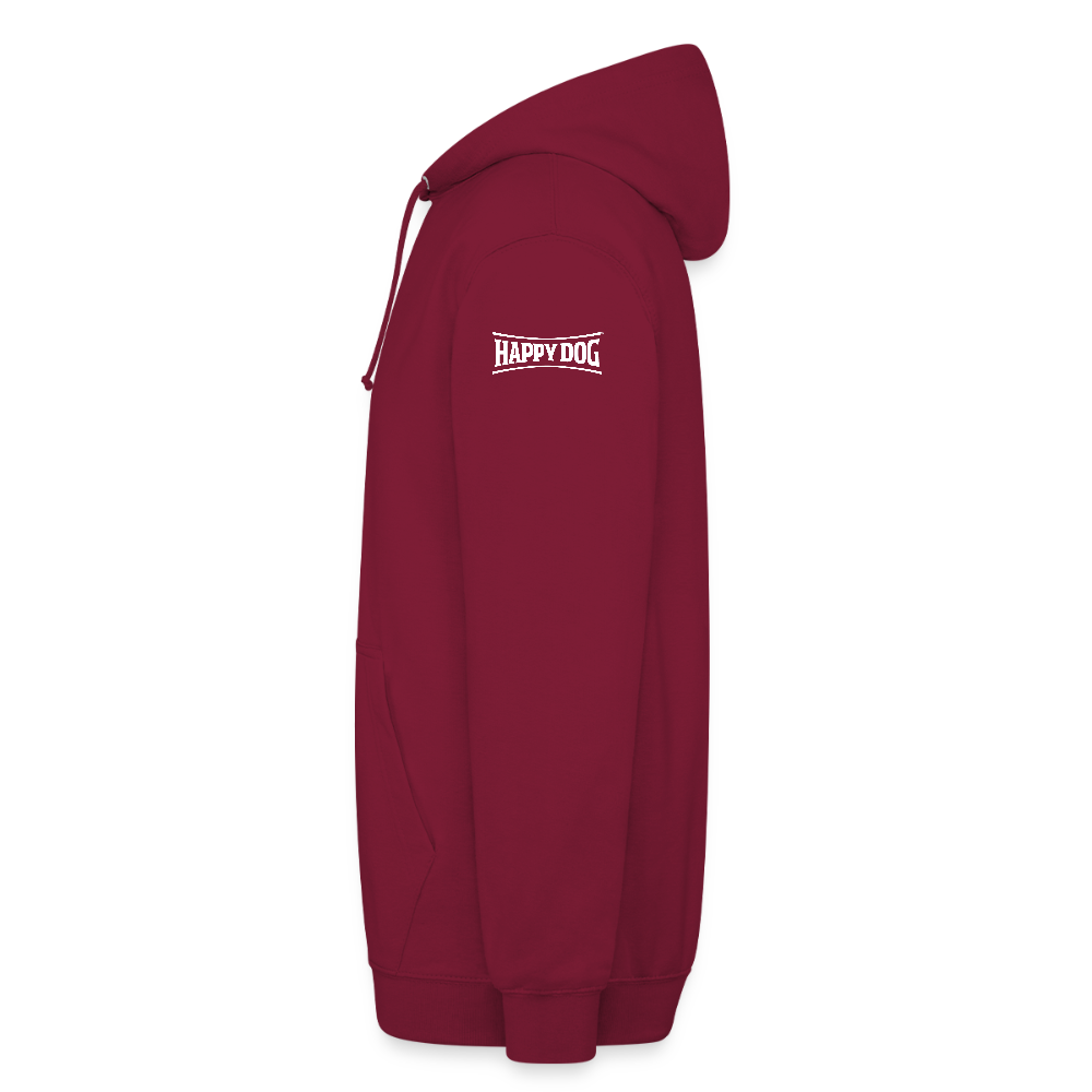 K9 Casual-Hoodie "DOG on a MISSION" - Bordeaux