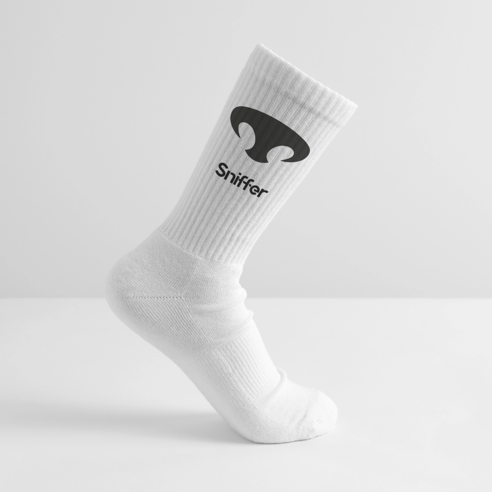 Sniffer DOGHANDLER Trail-Socks "Nose Symbol" UNISEX edition - Weiß