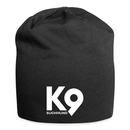 K9 Jersey-Beanie "Suchhund" - Schwarz