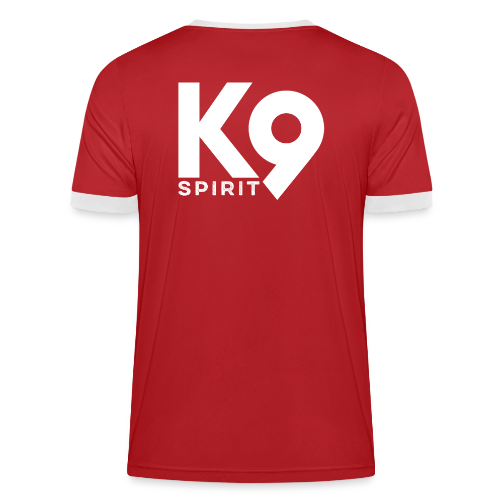 K9 AUSTRIA Retro-Trikot „K9 SPIRIT“ UNISEX edition - Rot/Weiß