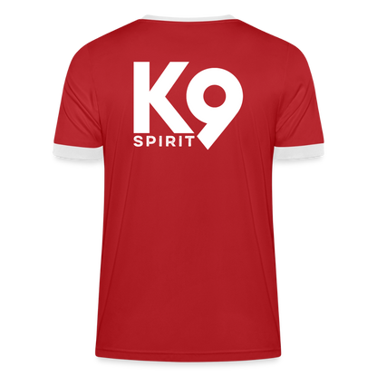 K9 AUSTRIA Retro-Trikot „K9 SPIRIT“ UNISEX edition - Rot/Weiß