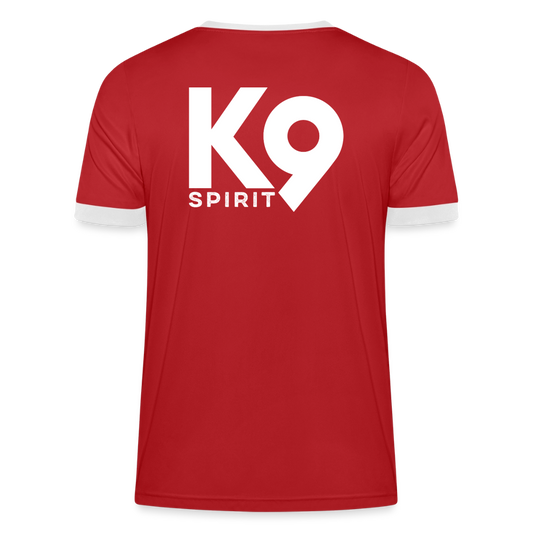 K9 AUSTRIA Retro-Trikot „K9 SPIRIT“ UNISEX edition - Rot/Weiß