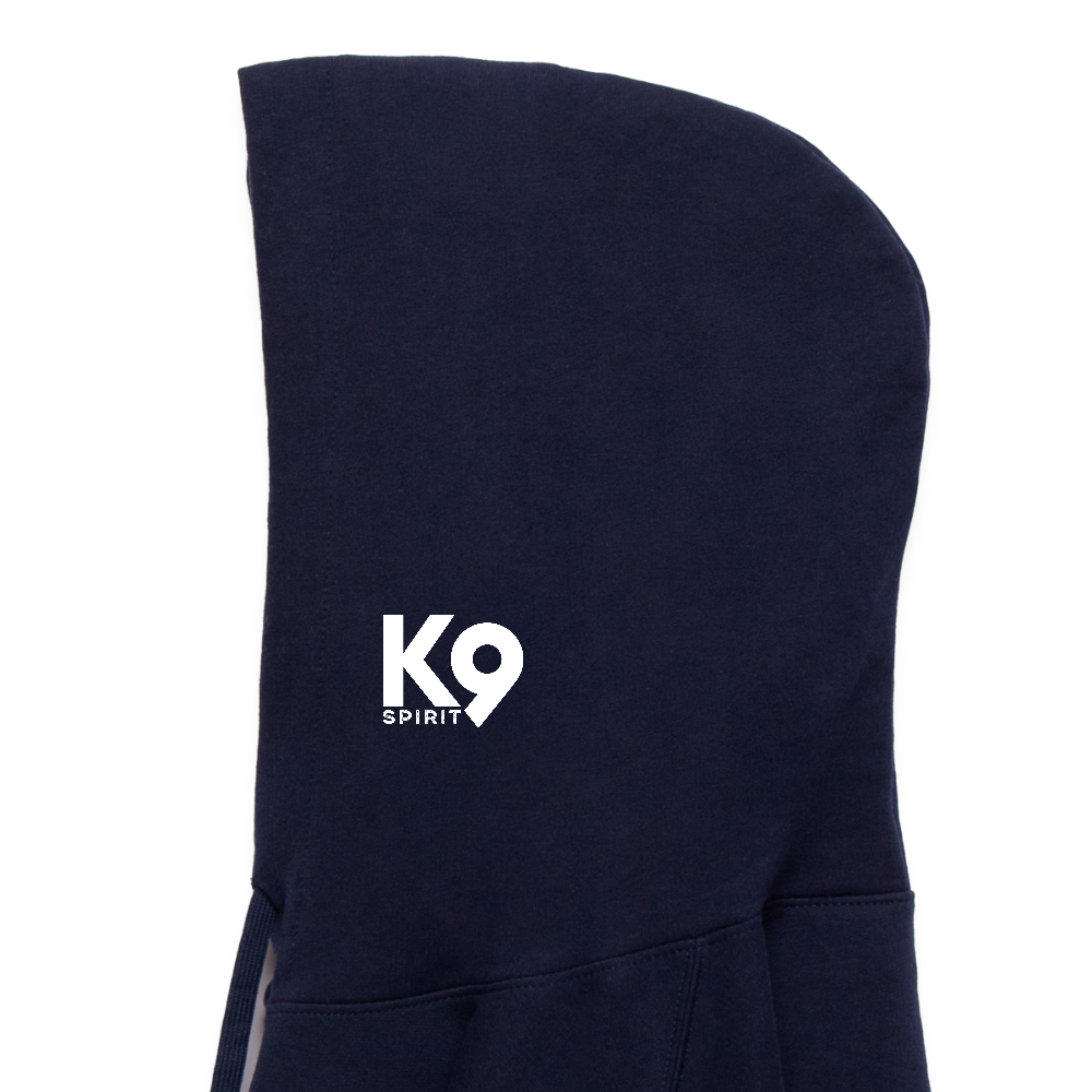 K9 Cozy-Hoodie "on a MISSION TOGETHER" - Navy