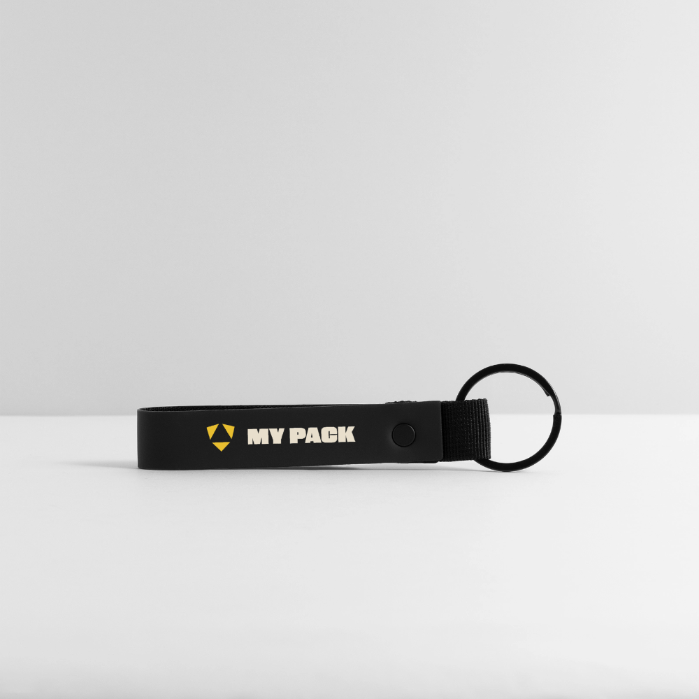 MyPack Style-Keychain "#this is MY PACK" - Schwarz