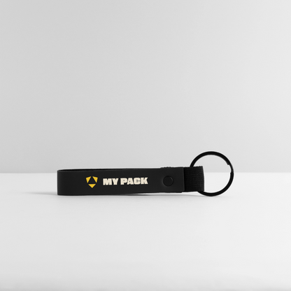MyPack Style-Keychain "#this is MY PACK" - Schwarz