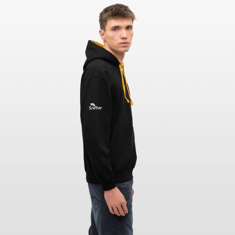 MyPack Bicolor-Hoodie "#this is MY PACK" UNISEX edition - Schwarz/Gold