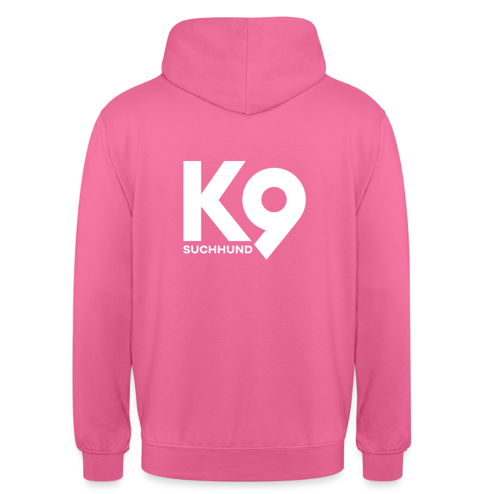 K9 Casual-Hoodie "Suchhund" - Pink