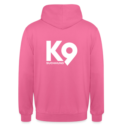 K9 Casual-Hoodie "Suchhund" - Pink