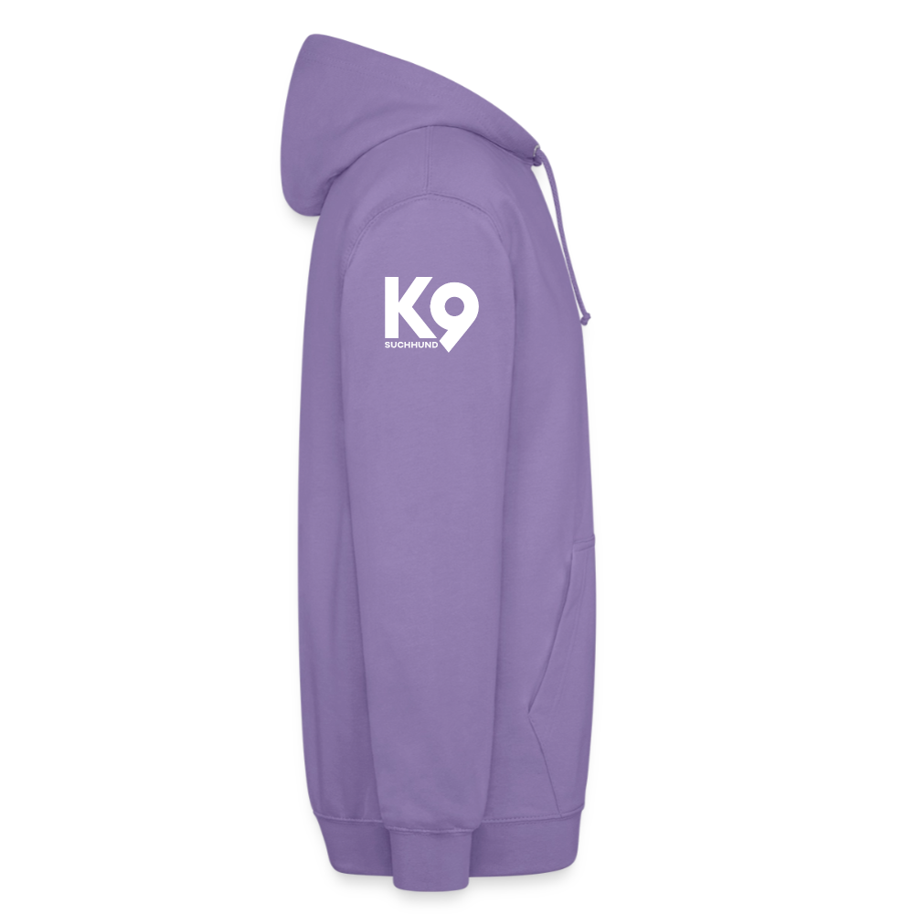 K9 Casual-Hoodie "Suchhund" - Lavendel