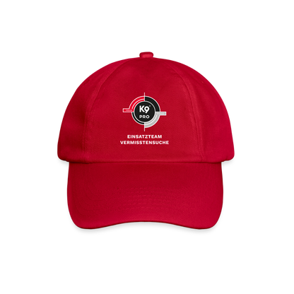 Baseballkappe - klassisch Rot
