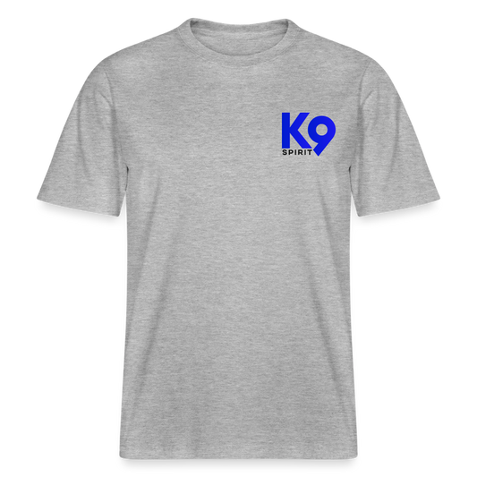 K9 Organic-Shirt "Suchhunde Eckernförder Bucht" MEN edition - Grau meliert