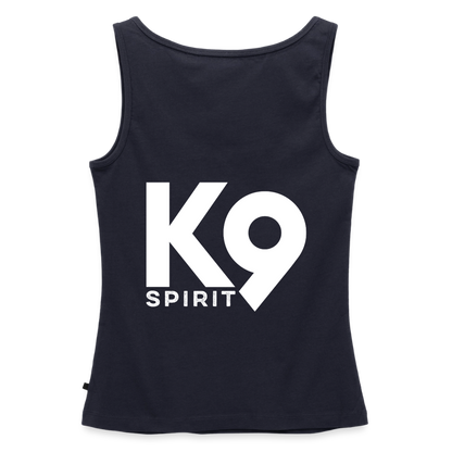 K9 PREMIUM Tank-Top „DOG on a MISSION“ WOMEN edition - Navy