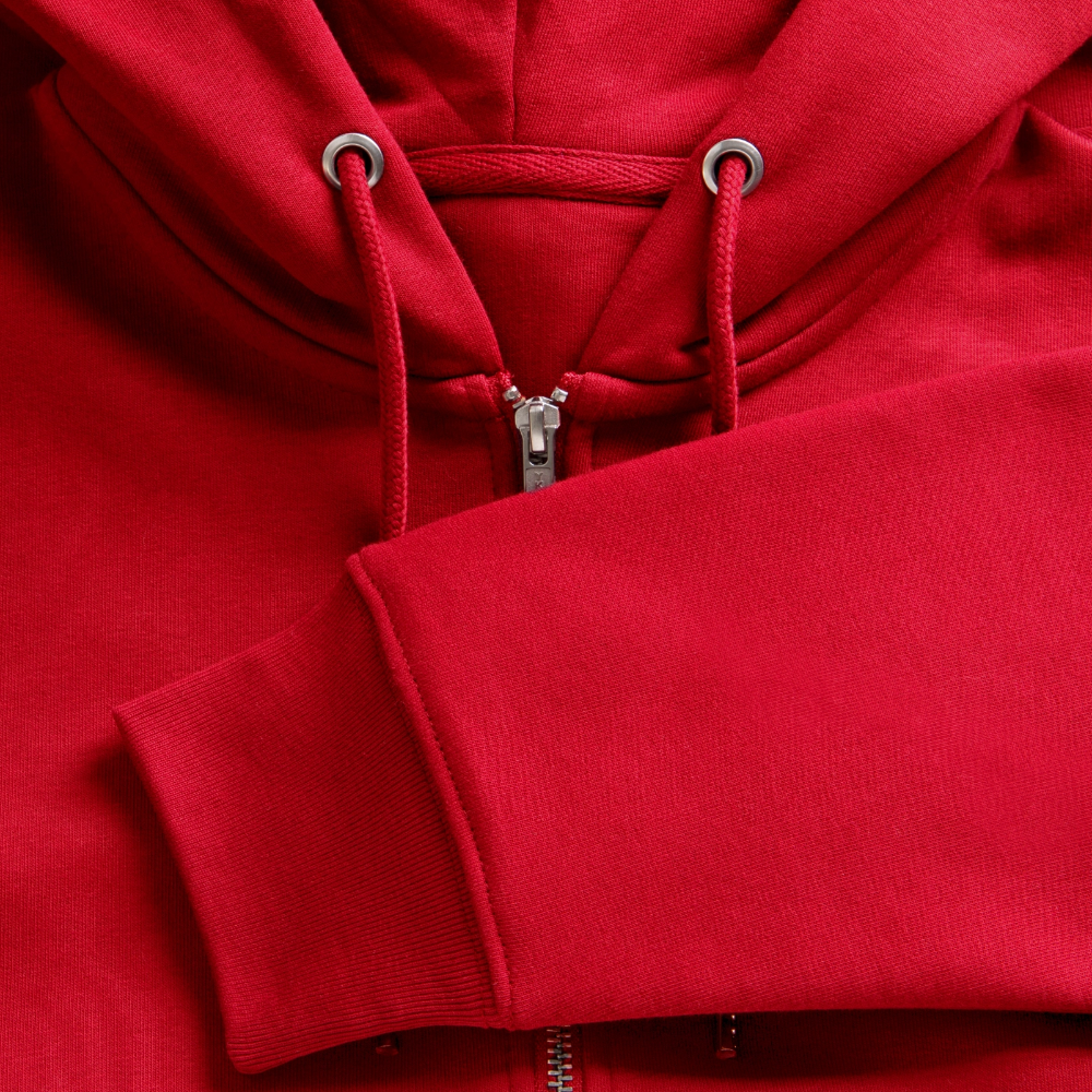 Sniffer DOGTRAINING Hoodie-Jacket „#TRUSTTHEINSTINCTS“ UNISEX edition - Rot