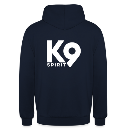 K9 Casual-Hoodie "DOG on a MISSION" - Navy