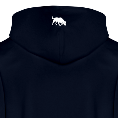 Sniffer DOGTRAINING Hoodie-Jacket „#TRUSTTHEINSTINCTS“ UNISEX edition - Navy