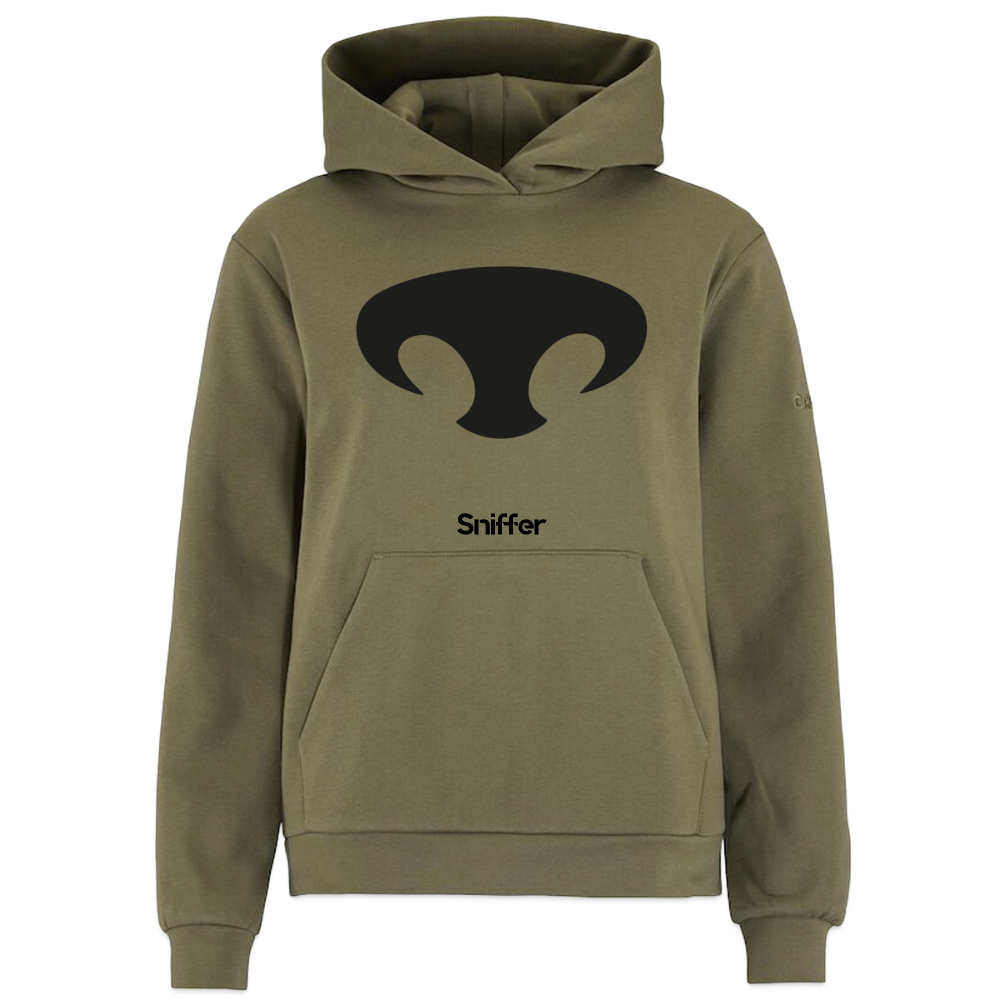 Sniffer DOGHANDLER Craft-Hoodie WOMEN edition - Moosgrün