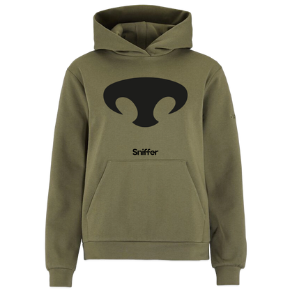 Sniffer DOGHANDLER Craft-Hoodie WOMEN edition - Moosgrün