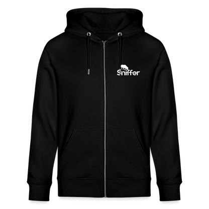 Sniffer DOGTRAINING Hoodie-Jacket „#TRUSTTHEINSTINCTS“ UNISEX edition - Schwarz
