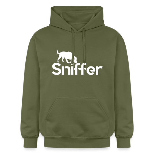 Sniffer DOGTRAINING Softstyle-Hoodie „NOexcuses“ UNISEX edition - Militärgrün