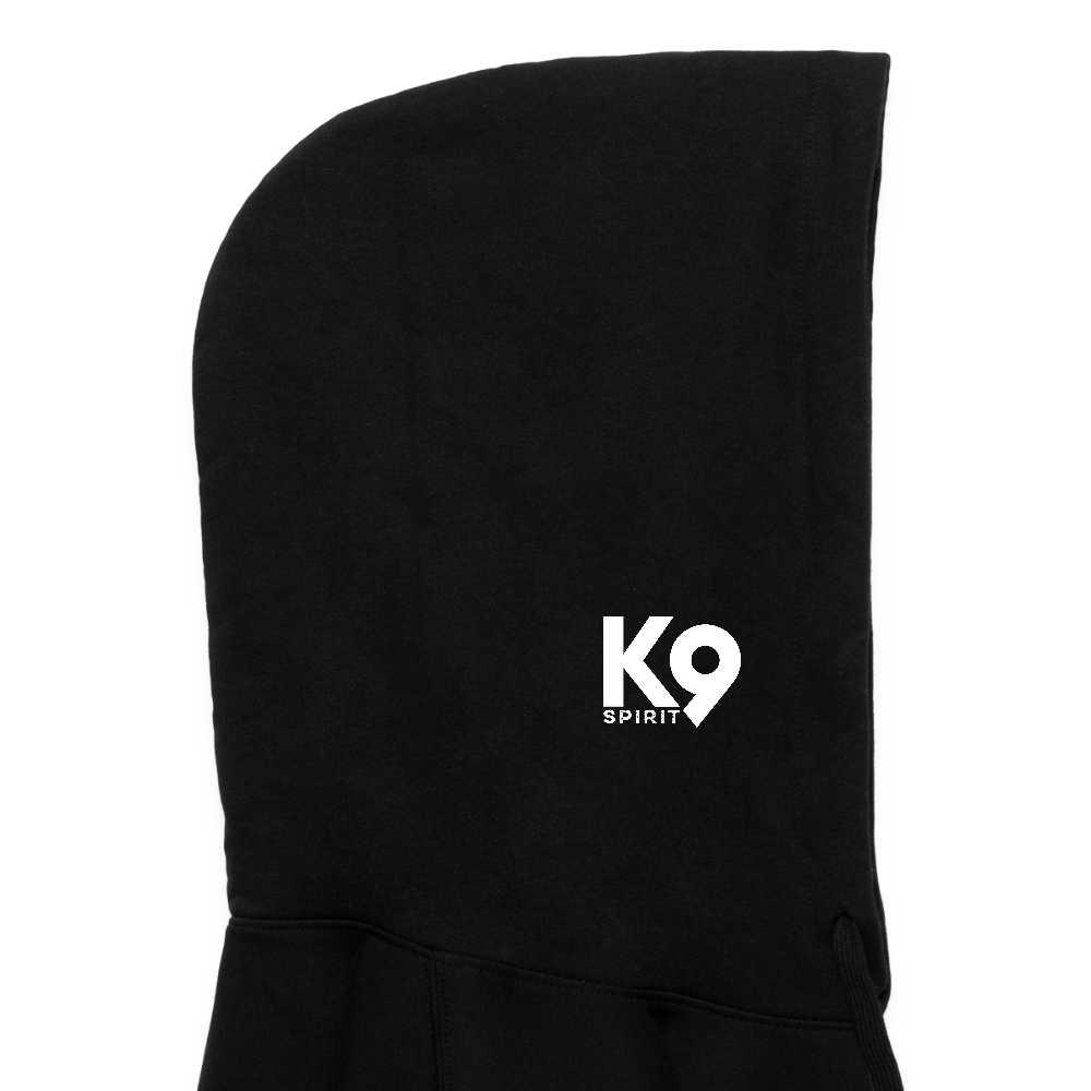 K9 Cozy-Hoodie "on a MISSION TOGETHER" - Schwarz