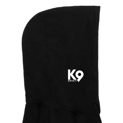 K9 Cozy-Hoodie "on a MISSION TOGETHER" - Schwarz