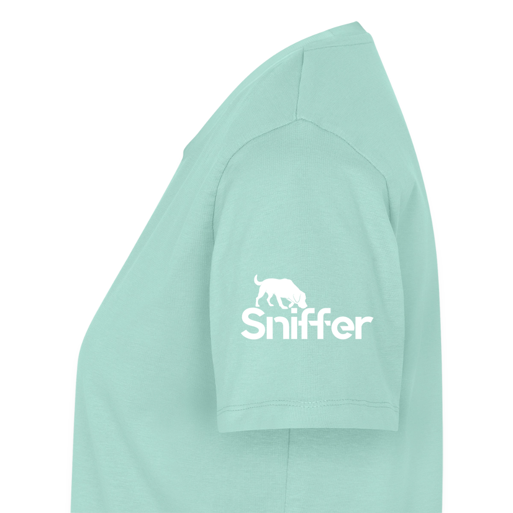 Sniffer Premium-Shirt „BORN to Track“ WOMEN edition - Mint 