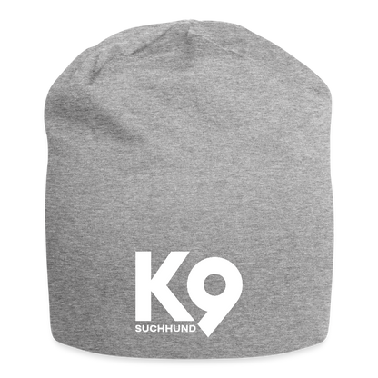 K9 Jersey-Beanie "Suchhund" - Grau meliert