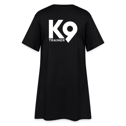 K9 TRAINER Shirt-Dress „K9 TRAINER“ WOMEN edition - Schwarz