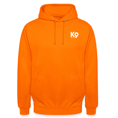 K9 Casual-Hoodie "Suchhund" - Orange