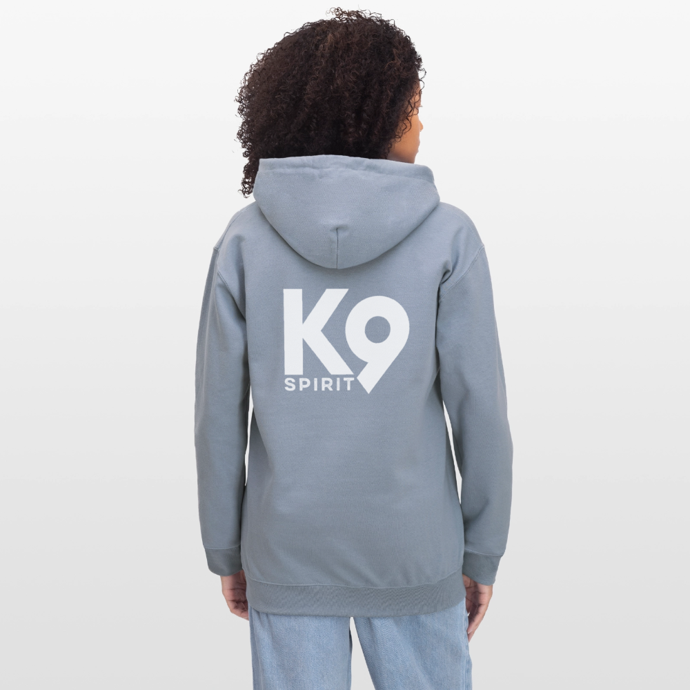 K9 Cozy-Hoodie "on a MISSION TOGETHER" - Blau