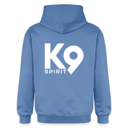 K9 Cozy-Hoodie "on a MISSION TOGETHER" - Carolina Blue