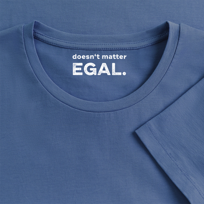 K9 PREMIUM Organic-Shirt "K9 SPIRIT" WOMEN edition - Taubenblau