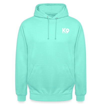 K9 Casual-Hoodie "Suchhund" - Mint