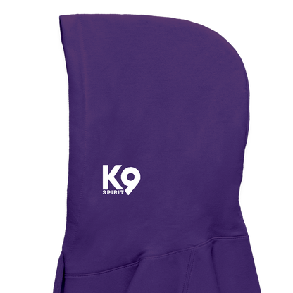 K9 Cozy-Hoodie "on a MISSION TOGETHER" - Lila