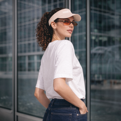 K9 Curved Visor-Cap "on a MISSION TOGETHER" - Kristallrosa
