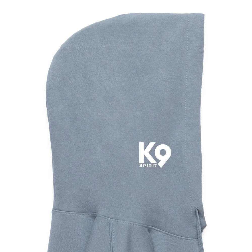 K9 Cozy-Hoodie "on a MISSION TOGETHER" - Blau