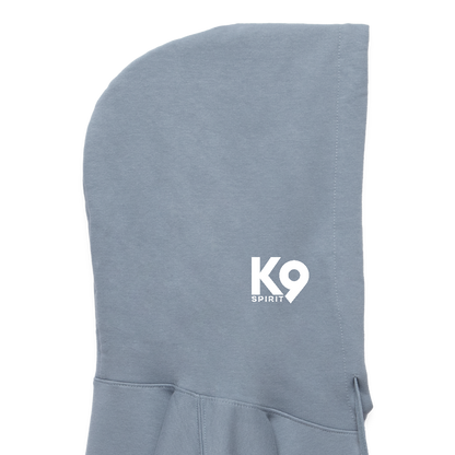 K9 Cozy-Hoodie "on a MISSION TOGETHER" - Blau